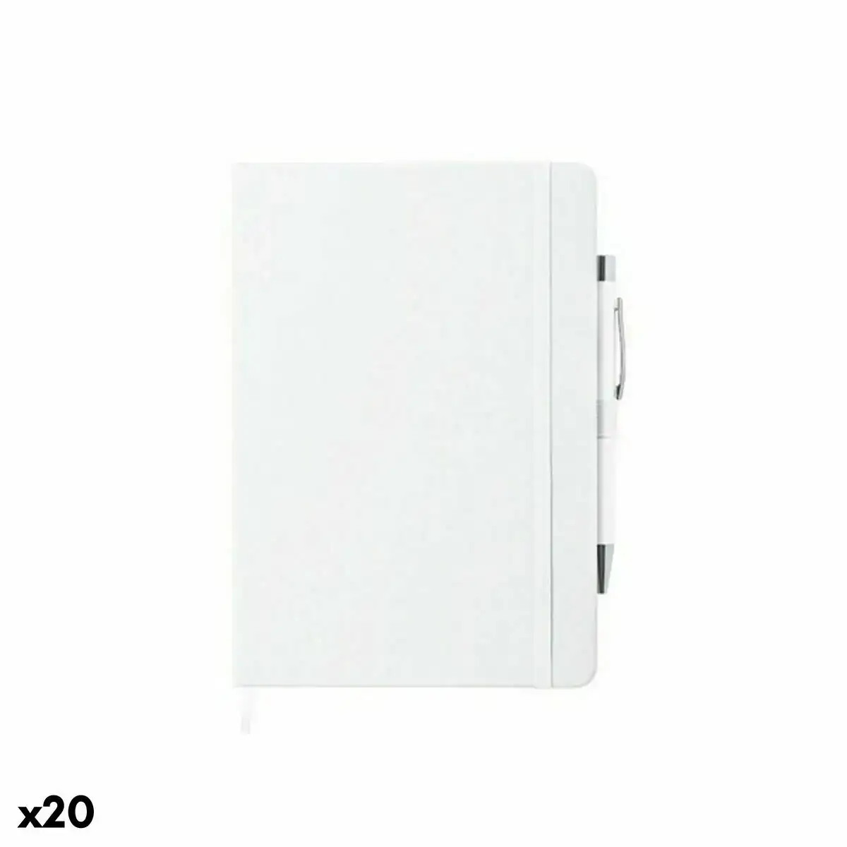 Bloc notes avec stylo integre 146839 20 unites _6630. DIAYTAR COTE D'IVOIRE - Votre Passage vers l'Élégance Abordable. Explorez notre collection où chaque produit est choisi pour sa qualité et son accessibilité, incarnant ainsi l'essence du Côte d'Ivoire.