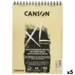 Bloc notes canson xl sand naturel a4 40 volets 160 g m2 5 unites_5428. Bienvenue chez DIAYTAR COTE D'IVOIRE - Où Chaque Produit a son Histoire. Découvrez notre sélection unique et trouvez des articles qui racontent la richesse culturelle et artistique du Côte d'Ivoire.