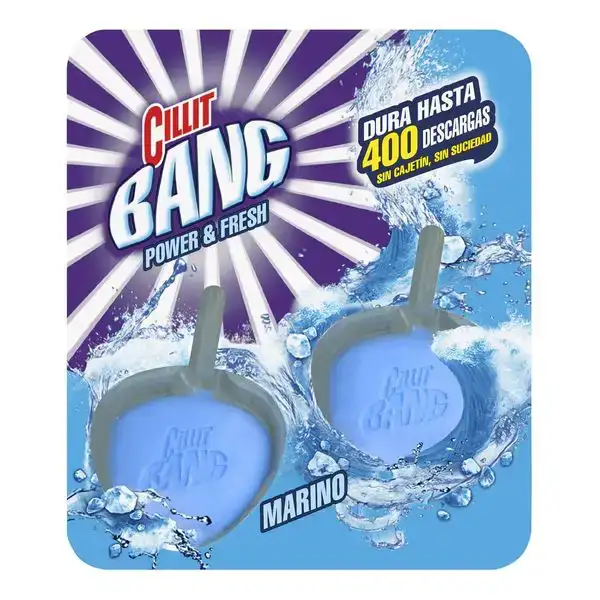 Bloc pour toilettes avec pastilles marine wc power fresh cillit bang pack de 2 _8223. Bienvenue sur DIAYTAR COTE D'IVOIRE - Où l'Élégance Rencontrer la Tradition. Explorez notre gamme variée et trouvez des articles qui marient le chic moderne au charme ancestral.