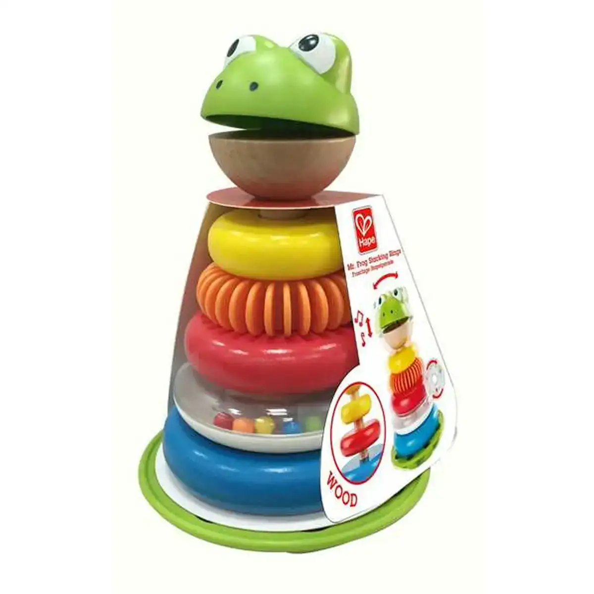 Blocs empilables hape sr frog multicouleur_3865. Bienvenue chez DIAYTAR COTE D'IVOIRE - Où l'Authenticité Rencontre l'Accessibilité. Explorez notre sélection abordable et découvrez des articles qui incarnent l'essence du Côte d'Ivoire.