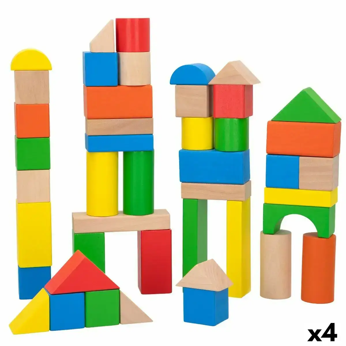 Blocs empilables woomax 100 pieces 4 unites _1494. DIAYTAR COTE D'IVOIRE - Votre Destination pour un Shopping Unique. Parcourez notre catalogue et trouvez des articles qui expriment votre singularité et votre style.