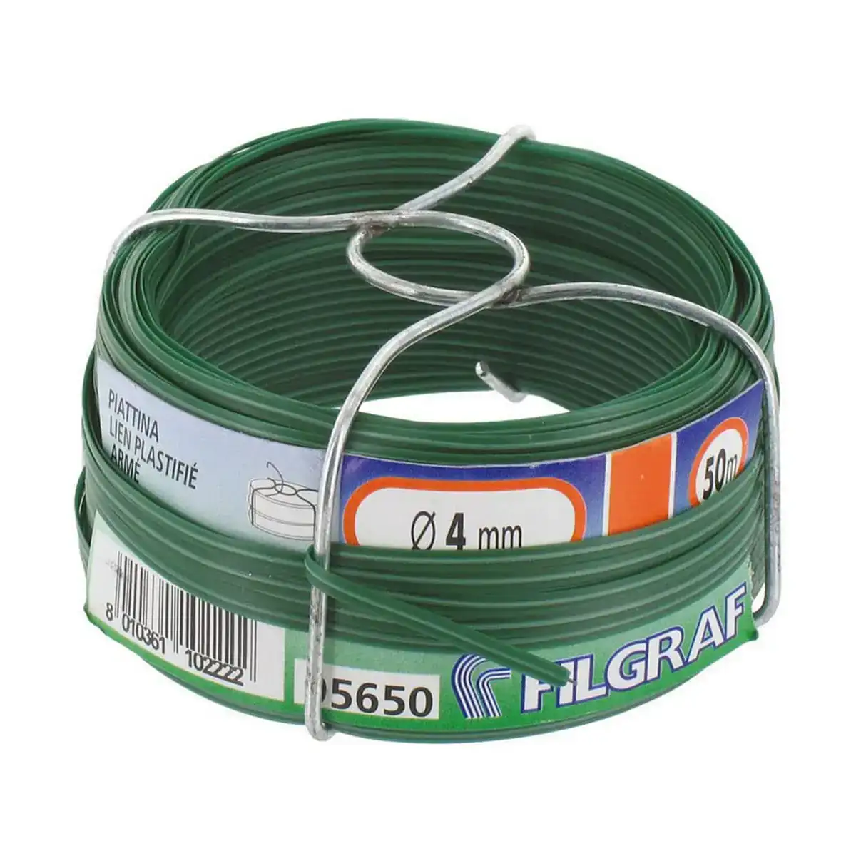 Bobine de fil filgraf plastifie 4 mm x 50 m metal vert_2411. Entrez dans le Monde de DIAYTAR COTE D'IVOIRE - Où Chaque Article Raconte une Histoire Unique. Explorez notre boutique en ligne pour dénicher des trésors qui incarnent l'âme du Côte d'Ivoire.