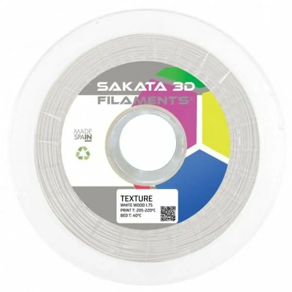 Bobine de filament sakata 3d 10417654 blanc o 1 75 mm_7407. DIAYTAR COTE D'IVOIRE - Là où le Shopping Devient une Expérience. Naviguez à travers notre catalogue diversifié et découvrez des produits qui ajoutent de la couleur et de la passion à votre vie.