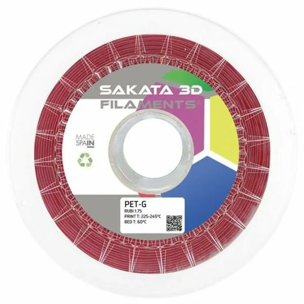 Bobine de filament sakata 3d 192517 pet g rouge multicouleur o 1 75 mm_2409. DIAYTAR COTE D'IVOIRE - Là où la Beauté Rencontre la Fonctionnalité. Parcourez notre sélection pour trouver des produits qui allient esthétique et praticité, pour un quotidien sublimé.