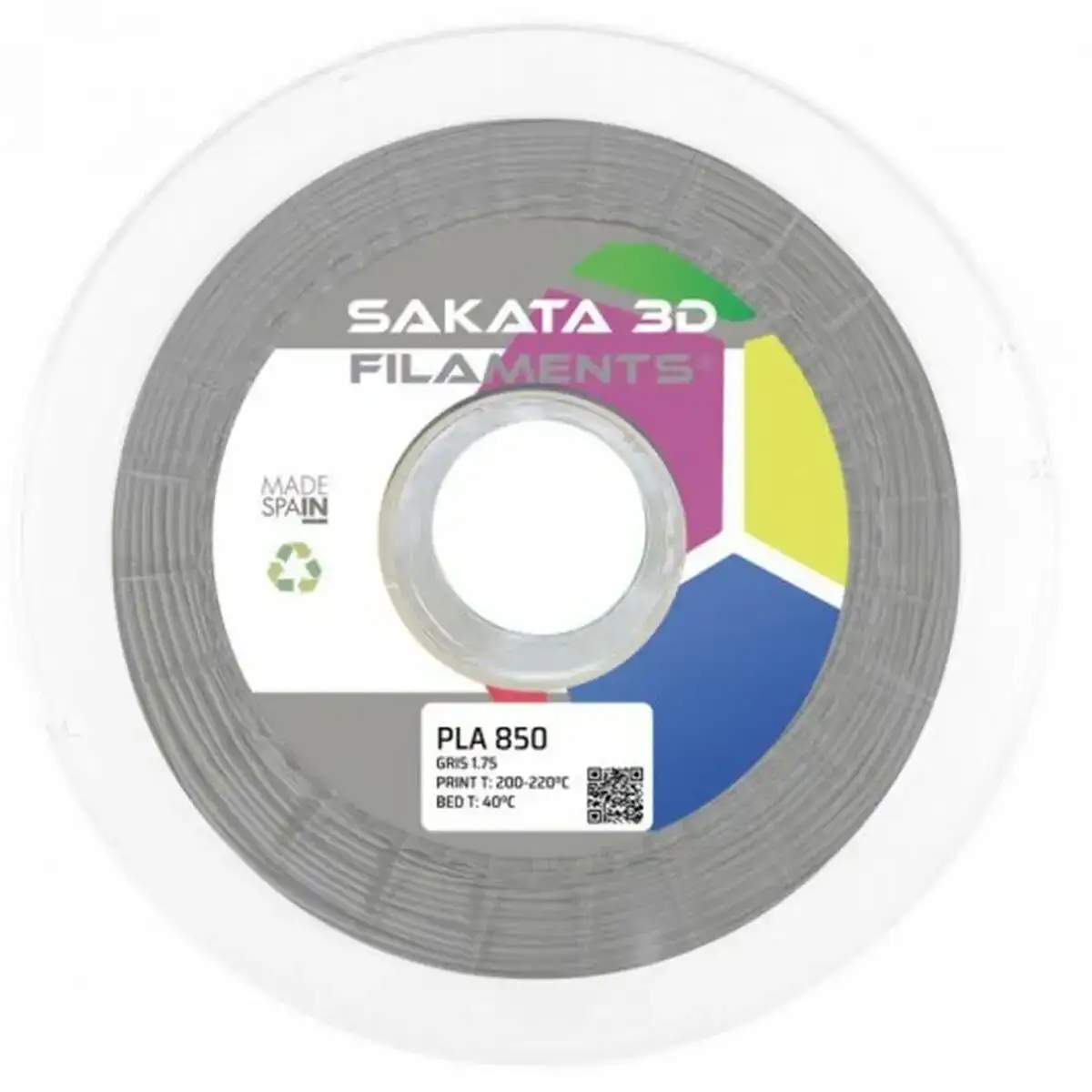 Bobine de filament sakata 3d sakata3d gris o 1 75 mm_9322. DIAYTAR COTE D'IVOIRE - Votre Passage vers la Découverte. Explorez notre boutique en ligne pour trouver des trésors qui vous attendent, du traditionnel à l'avant-garde.