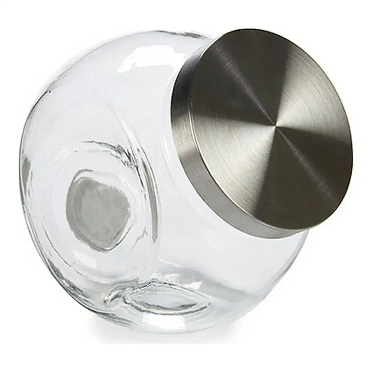 Bocal a biscuits verre metal 14 x 19 x 19 cm 3000 ml _9035. DIAYTAR COTE D'IVOIRE - Là où Chaque Clic Compte. Parcourez notre boutique en ligne et laissez-vous guider vers des trouvailles uniques qui enrichiront votre quotidien.