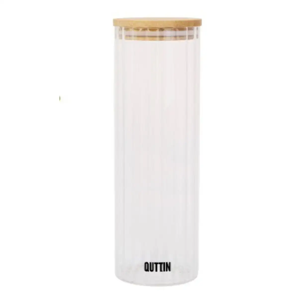 Bocal en verre transparent quttin 9 x 27 cm 1 4 l_3159. DIAYTAR COTE D'IVOIRE - Là où Choisir est un Acte d'Amour pour la Culture Côte d'Ivoireaise. Explorez notre gamme et choisissez des produits qui célèbrent la richesse de notre patrimoine.