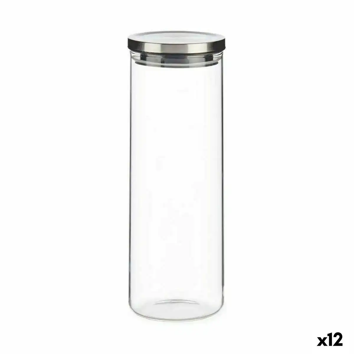 Bocal fermeture hermetique argente metal polypropylene 1 7 l 10 2 x 28 x 10 2 cm 12 unites _7169. Bienvenue sur DIAYTAR COTE D'IVOIRE - Là où Chaque Objet a une Âme. Plongez dans notre catalogue et trouvez des articles qui portent l'essence de l'artisanat et de la passion.