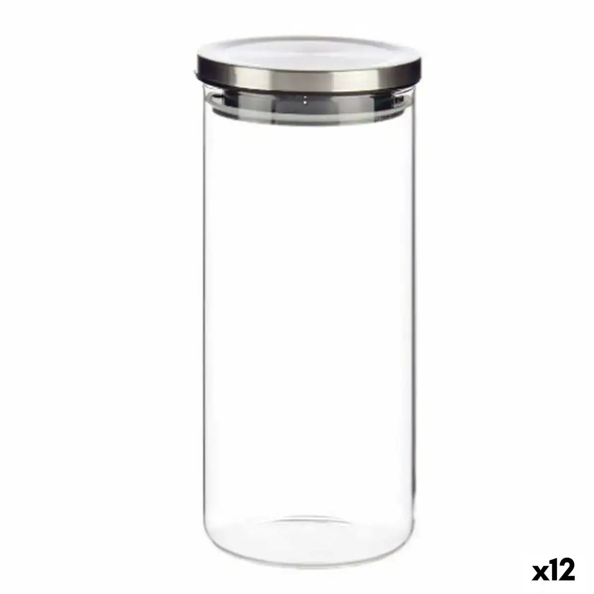 Bocal fermeture hermetique argente silicone acier 1 3 l 10 2 x 22 8 x 10 2 cm 12 unites _1386. DIAYTAR COTE D'IVOIRE - Votre Destination Shopping de Confiance. Naviguez à travers notre boutique en ligne et profitez d'une sélection soigneusement choisie de produits qui répondent à toutes vos exigences.