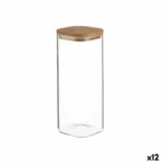 Bocal fermeture hermetique transparent bambou 1 8 l 10 3 x 25 3 x 10 3 cm 12 unites _8066. DIAYTAR COTE D'IVOIRE - L'Univers du Choix et de l'Authenticité. Explorez notre catalogue et découvrez des articles qui incarnent le patrimoine du Côte d'Ivoire et la modernité du monde.