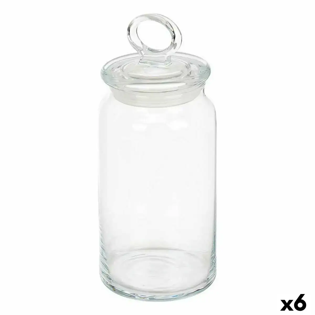 Bocal kitchen 9 8 x 23 4 x 9 8 cm transparent silicone verre 1 1 l 6 unites _2992. DIAYTAR COTE D'IVOIRE - Où Chaque Produit a sa Place. Parcourez notre catalogue et choisissez des articles qui s'intègrent parfaitement à votre style et à votre espace.