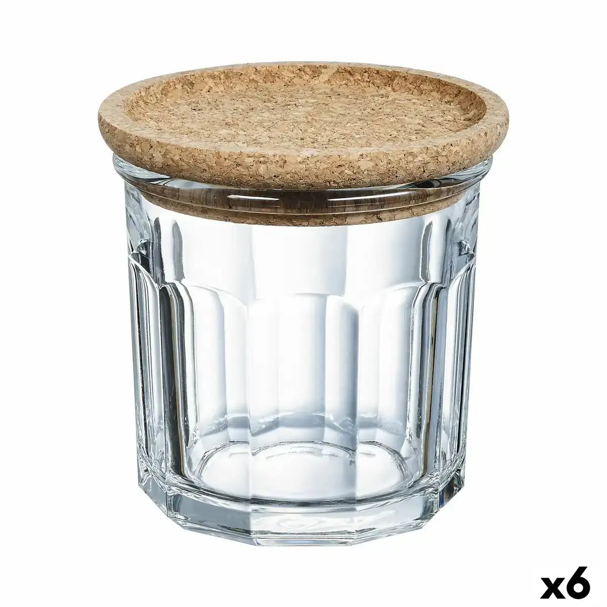 Bocal luminarc pav transparent liege verre 420 ml 6 unites _8047. Bienvenue chez DIAYTAR COTE D'IVOIRE - Où le Shopping Devient une Aventure. Découvrez notre collection diversifiée et explorez des produits qui reflètent la diversité du Côte d'Ivoire.