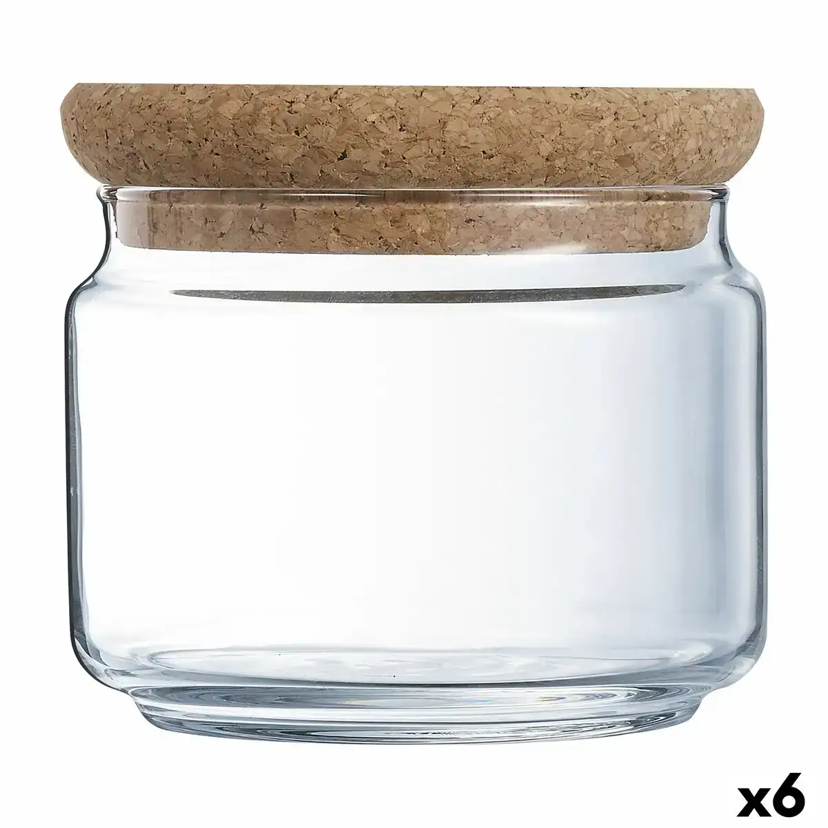 Bocal luminarc pav transparent liege verre 500 ml 6 unites _5358. DIAYTAR COTE D'IVOIRE - L'Essence de la Tradition et de la Modernité réunies. Explorez notre plateforme en ligne pour trouver des produits authentiques du Côte d'Ivoire, tout en découvrant les dernières tendances du monde moderne.