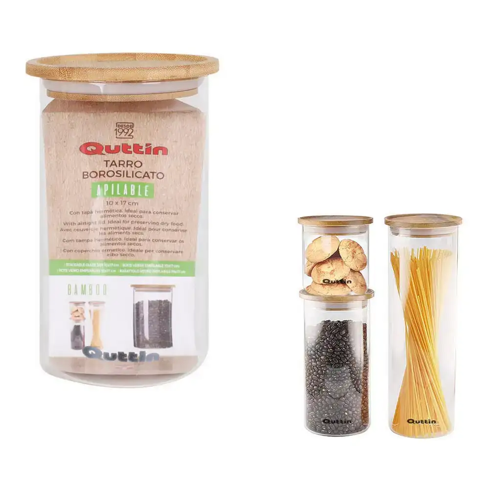 Bocal quttin bamboo verre borosilicate empilable 10 x 17 cm _9964. Entrez dans l'Univers de DIAYTAR COTE D'IVOIRE - Où Choisir est un Plaisir. Explorez notre catalogue diversifié et trouvez des articles qui reflètent vos goûts et votre personnalité.