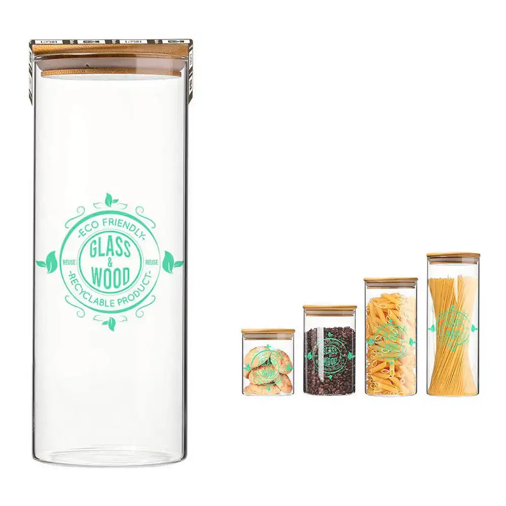 Bocal quttin verre borosilicate bambou decore 9 5 x 27 cm _2974. DIAYTAR COTE D'IVOIRE - Votre Destination Shopping Éthique. Parcourez notre gamme et choisissez des articles qui respectent l'environnement et les communautés locales.