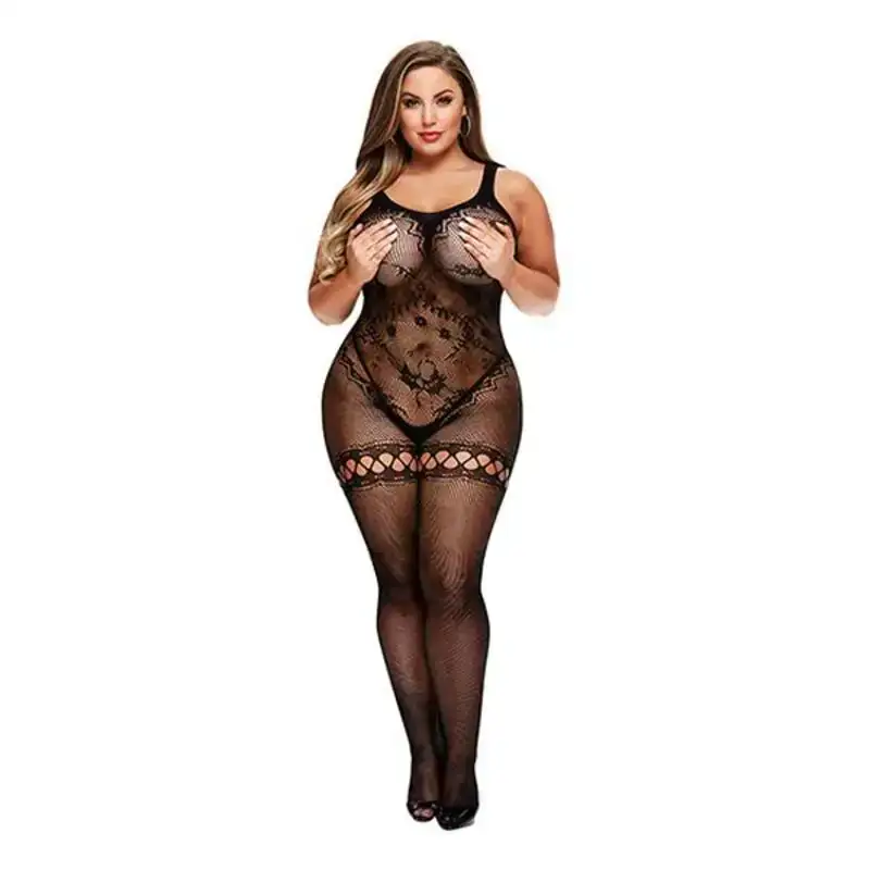 Body en dentelle jaquard grande taille baci lingerie 00186_3930. Bienvenue chez DIAYTAR COTE D'IVOIRE - Votre Plateforme Shopping pour Tous. Découvrez un large éventail de produits qui célèbrent la diversité et la beauté du Côte d'Ivoire.