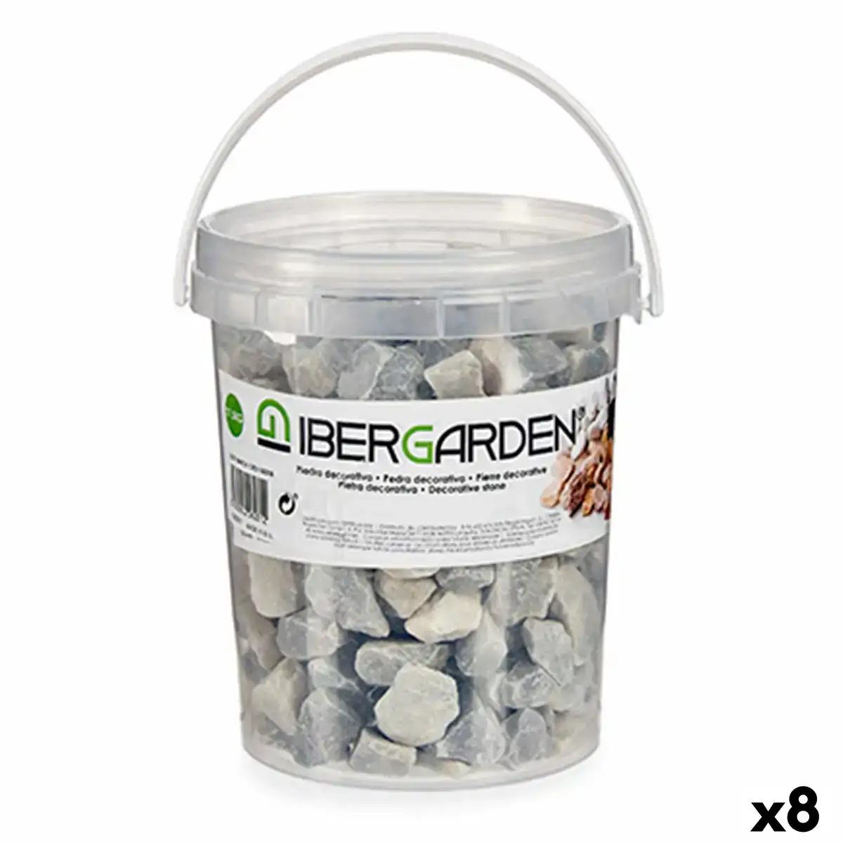 Boite 1 5 kg pierres decoratives gris clair 8 unites _6035. DIAYTAR COTE D'IVOIRE - Là où Choisir est un Acte d'Amour pour le Côte d'Ivoire. Explorez notre gamme et choisissez des produits qui célèbrent la culture et l'artisanat du pays.