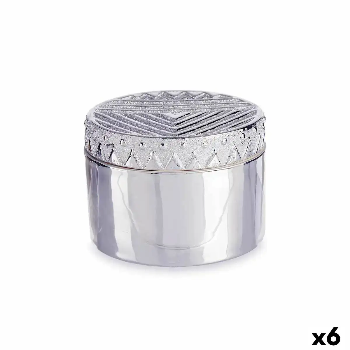 Boite a bijoux argente ceramique 13 5 x 9 5 x 13 5 cm 6 unites _1522. Entrez dans l'Univers de DIAYTAR COTE D'IVOIRE - Où Chaque Produit a une Signification. Explorez notre gamme diversifiée et découvrez des articles qui résonnent avec votre vie.