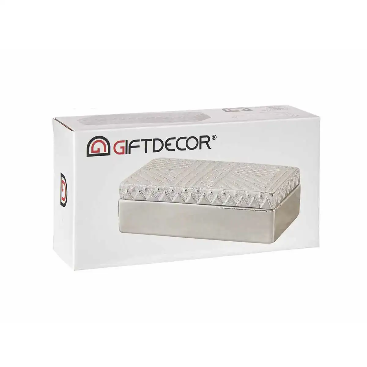 Boite a bijoux ceramique argente 10 2 x 6 3 x 20 5 cm _9054. Entrez dans l'Univers de DIAYTAR COTE D'IVOIRE - Où Choisir est un Plaisir. Explorez notre catalogue diversifié et trouvez des articles qui reflètent vos goûts et votre personnalité.