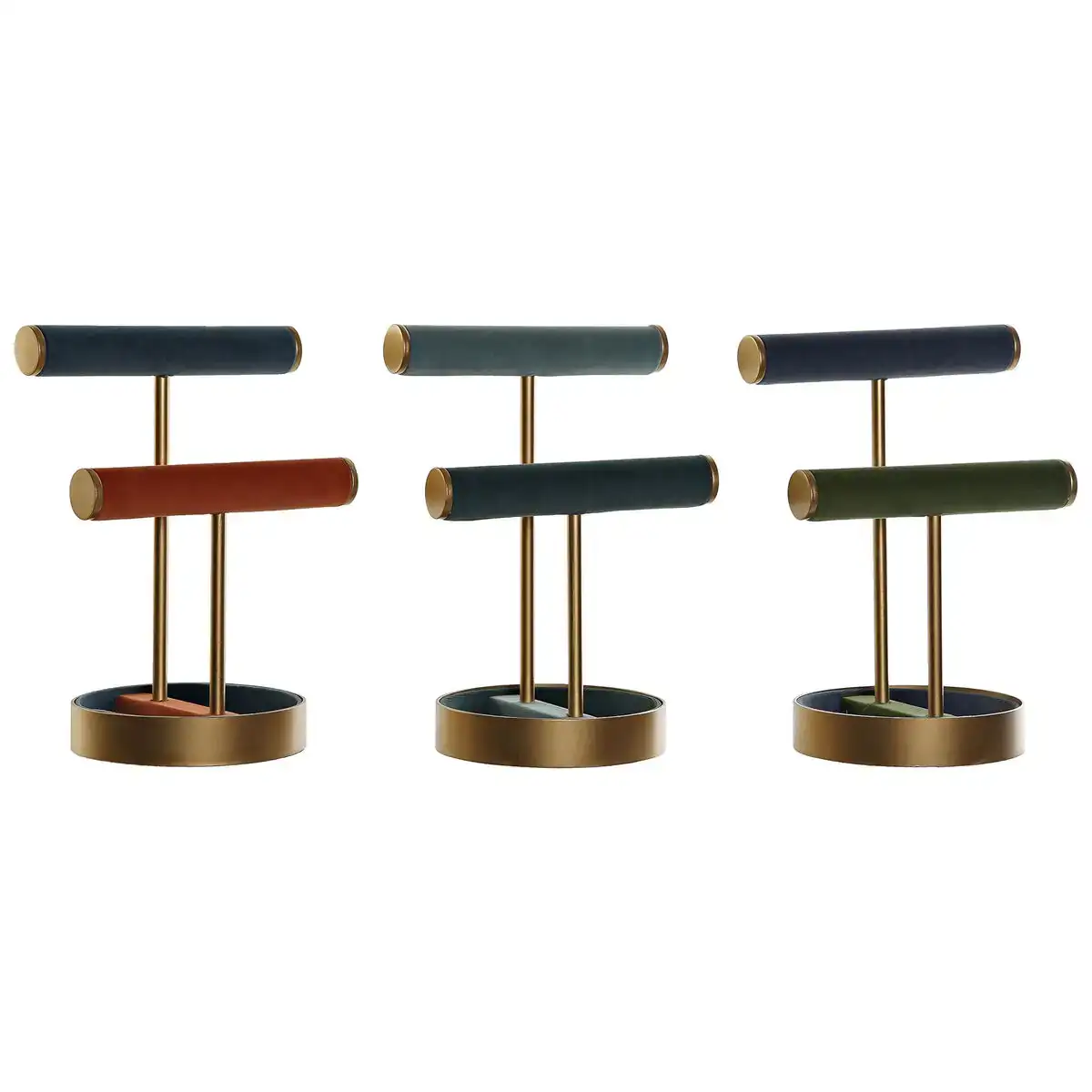 Boite a bijoux dkd home decor 21 x 16 x 30 cm bleu metal vert 3 pieces _4209. DIAYTAR COTE D'IVOIRE - Où Choisir est un Acte d'Amour pour le Côte d'Ivoire. Explorez notre boutique en ligne et choisissez des articles qui célèbrent la culture et l'artisanat du pays.