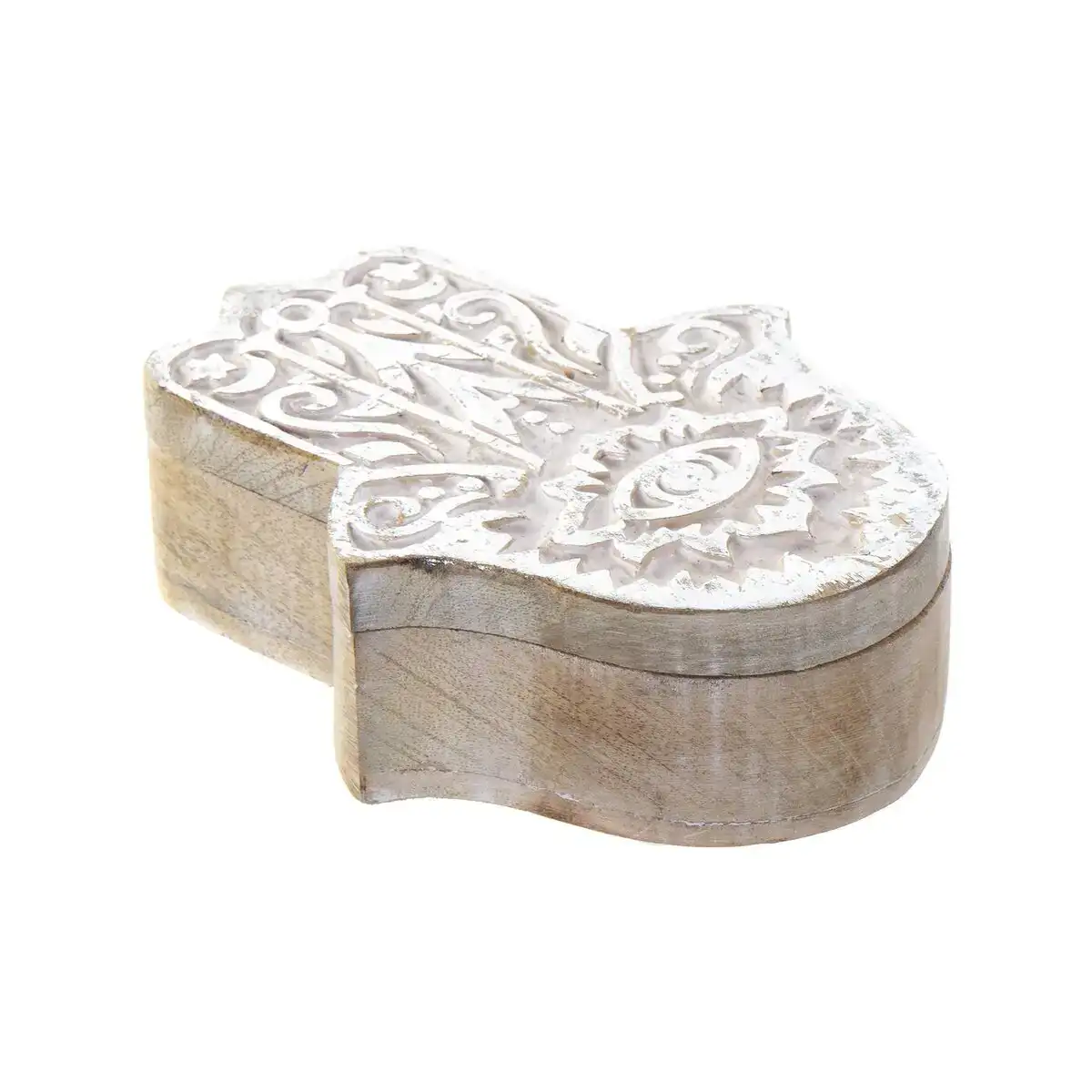 Boite a bijoux dkd home decor naturel bois de manguier 23 x 15 x 15 cm_7210. Bienvenue chez DIAYTAR COTE D'IVOIRE - Votre Porte d'Accès à la Diversité. Découvrez notre boutique en ligne et choisissez parmi une pléthore d'articles qui célèbrent la richesse culturelle du Côte d'Ivoire et au-delà.