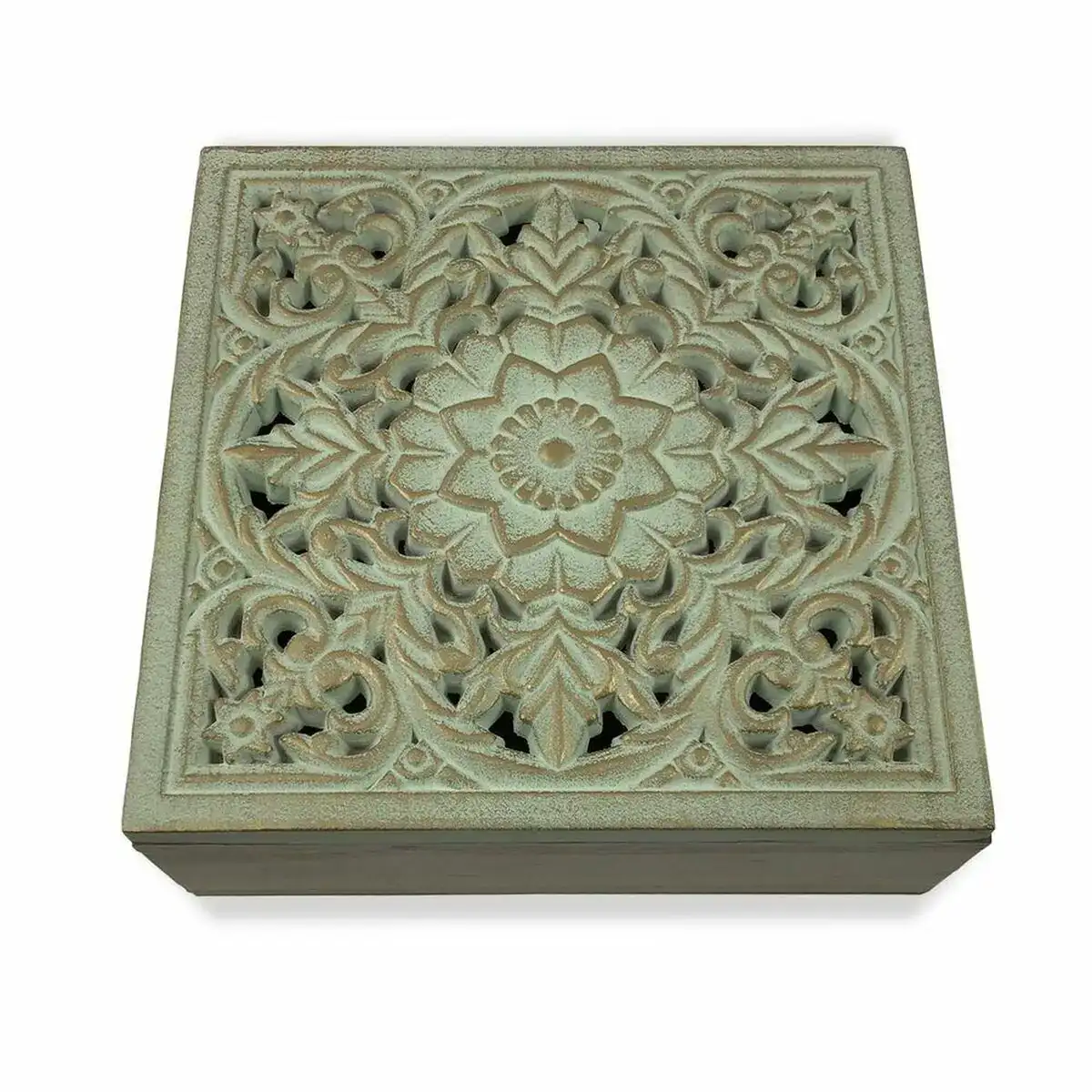 Boite a bijoux versa mandala bois mdf 20 x 7 x 20 cm _9648. Bienvenue sur DIAYTAR COTE D'IVOIRE - Où l'Authenticité Rencontre le Confort. Plongez dans notre univers de produits qui allient tradition et commodité pour répondre à vos besoins.