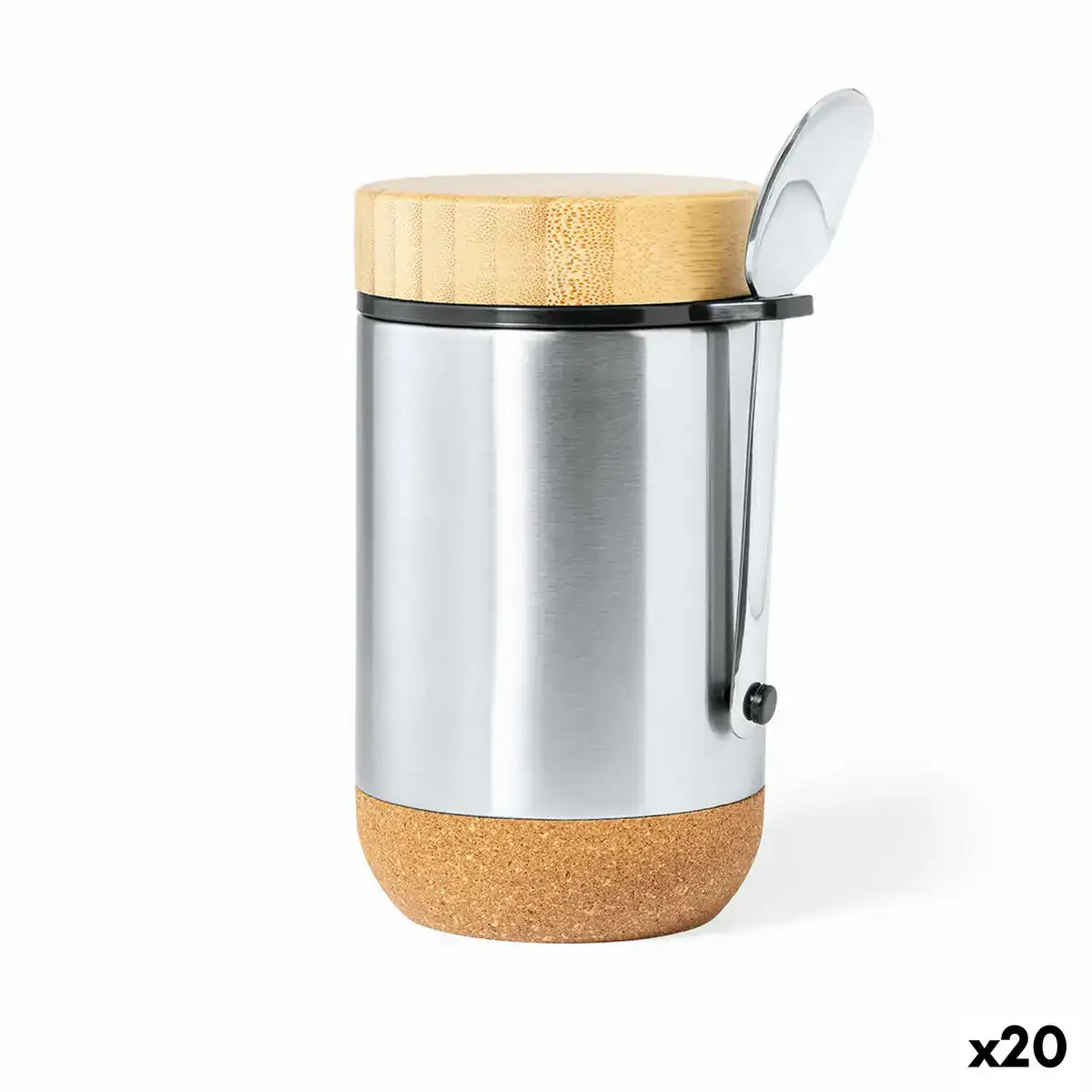 Boite a lunch 141480 acier inoxydable 450 ml 20 unites _2438. DIAYTAR COTE D'IVOIRE - Votre Boutique en Ligne, Votre Choix Illimité. Parcourez nos rayons et découvrez des produits qui vous inspirent, de la mode à la maison et bien plus.