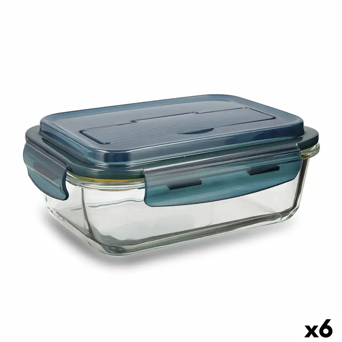 Boite a lunch avec compartiment a couverts quid astral bleu verre 6 unites 1 04 l _3847. DIAYTAR COTE D'IVOIRE - Là où le Chic Rencontre la Tradition. Naviguez à travers notre catalogue et choisissez des produits qui équilibrent l'élégance intemporelle et l'innovation moderne.