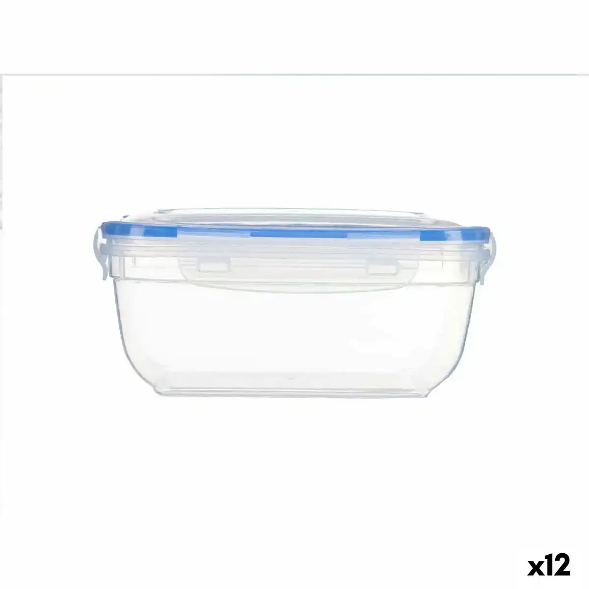 Boite a lunch hermetique carre transparent polypropylene 1 4 l 14 5 x 8 5 x 20 cm 12 unites _6326. DIAYTAR COTE D'IVOIRE - Où le Shopping Devient une Aventure Culturelle. Plongez dans notre univers de produits qui célèbrent l'héritage et l'artisanat du Côte d'Ivoire.