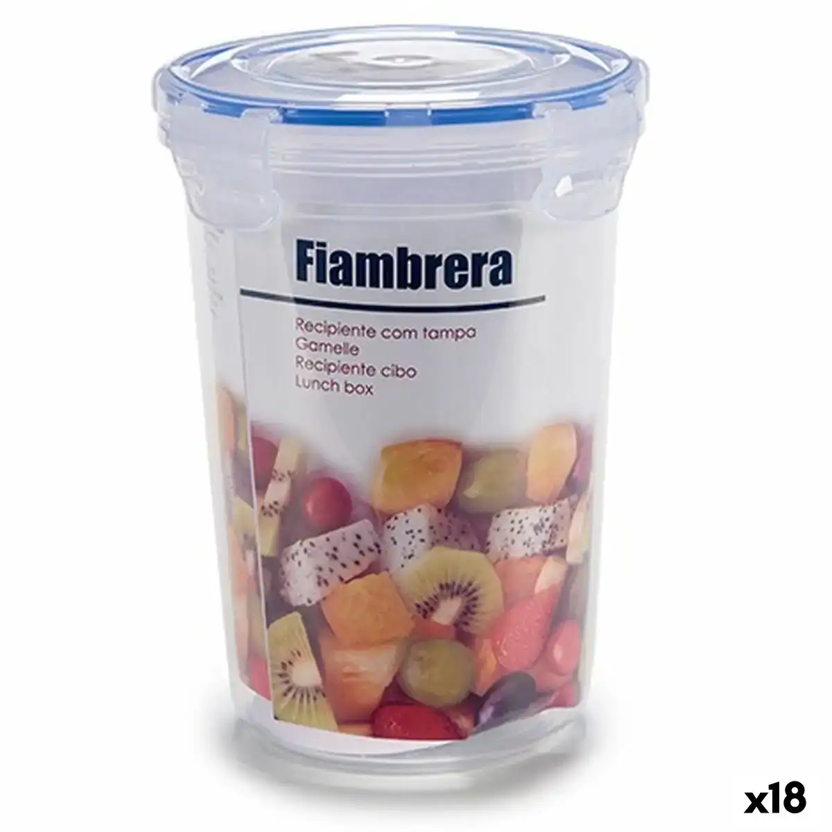 Boite a lunch hermetique cylindre transparent plastique 1 2 l 13 x 17 x 13 cm 18 unites _1412. Entrez dans l'Univers de DIAYTAR COTE D'IVOIRE - Où Chaque Produit a une Signification. Explorez notre gamme diversifiée et découvrez des articles qui résonnent avec votre vie.