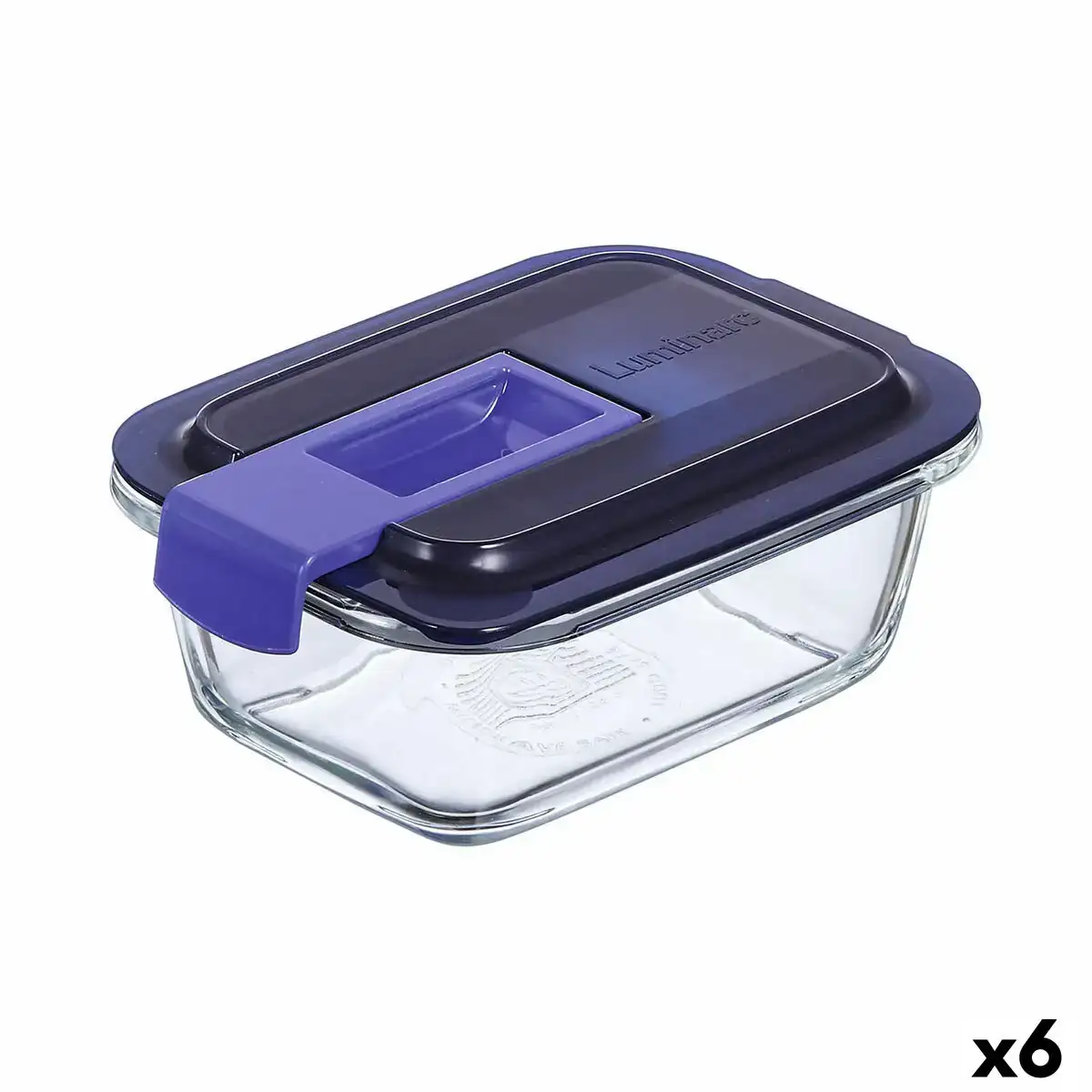 Boite a lunch hermetique luminarc easy box bleu verre 380 ml 6 unites _9406. DIAYTAR COTE D'IVOIRE - Votre Passage vers la Découverte. Explorez notre boutique en ligne pour trouver des trésors qui vous attendent, du traditionnel à l'avant-garde.