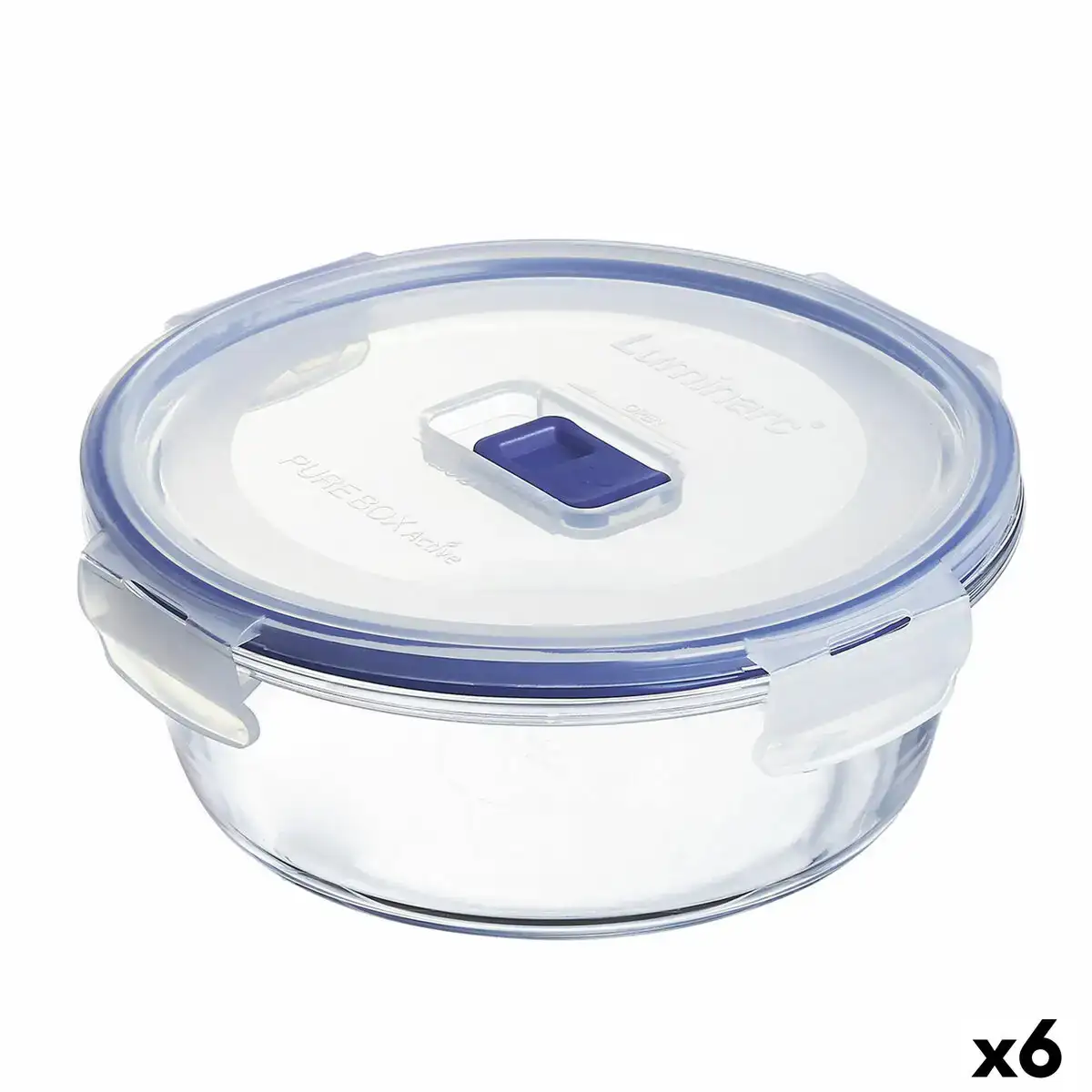 Boite a lunch hermetique luminarc pure box active 920 ml 15 x 7 cm bicolore verre 6 unites _4107. DIAYTAR COTE D'IVOIRE - L'Art du Shopping Distinctif. Naviguez à travers notre gamme soigneusement sélectionnée et choisissez des produits qui définissent votre mode de vie.