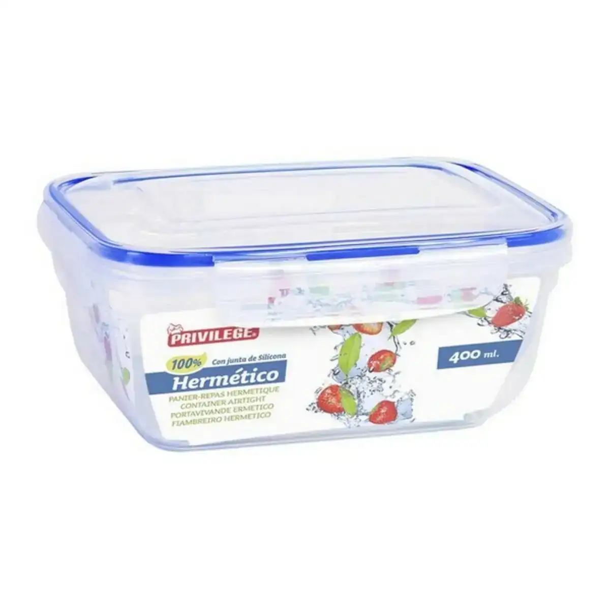 Boite a lunch hermetique privilege rectangulaire_8194. Bienvenue chez DIAYTAR COTE D'IVOIRE - Où Chaque Achat Fait une Différence. Découvrez notre gamme de produits qui reflètent l'engagement envers la qualité et le respect de l'environnement.