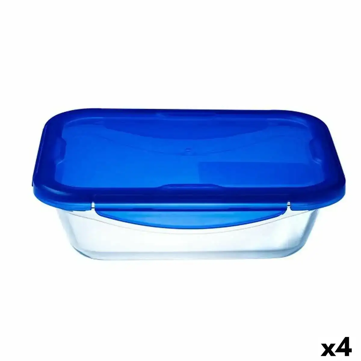 Boite a lunch hermetique pyrex cook go 30 x 23 cm 3 3 l rectangulaire bleu verre 4 unites _7069. Bienvenue dans l'univers captivant de DIAYTAR COTE D'IVOIRE - Votre Plateforme de Shopping Tout-en-Un. Parcourez notre boutique en ligne pour découvrir des produits uniques, allant des articles ménagers aux élégants accessoires de mode.