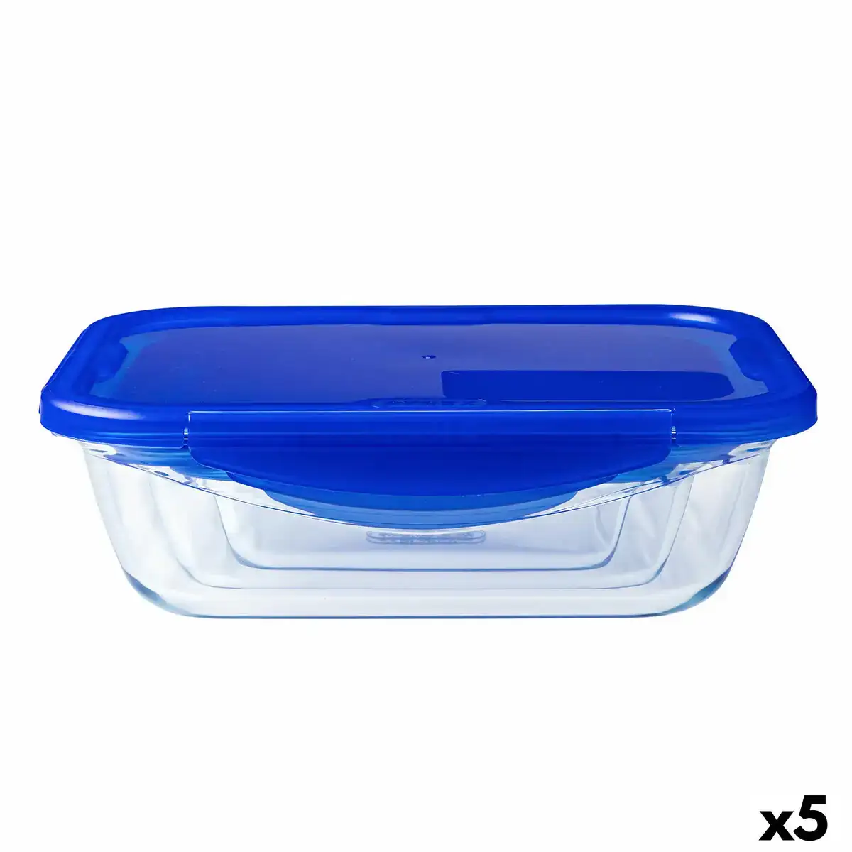 Boite a lunch hermetique pyrex cook go bleu 1 7 l 24 x 18 cm verre 5 unites _7545. DIAYTAR COTE D'IVOIRE - Là où les Rêves de Shopping Deviennent Réalité. Naviguez à travers notre catalogue diversifié et choisissez parmi une variété d'articles qui feront de votre shopping une expérience inoubliable.