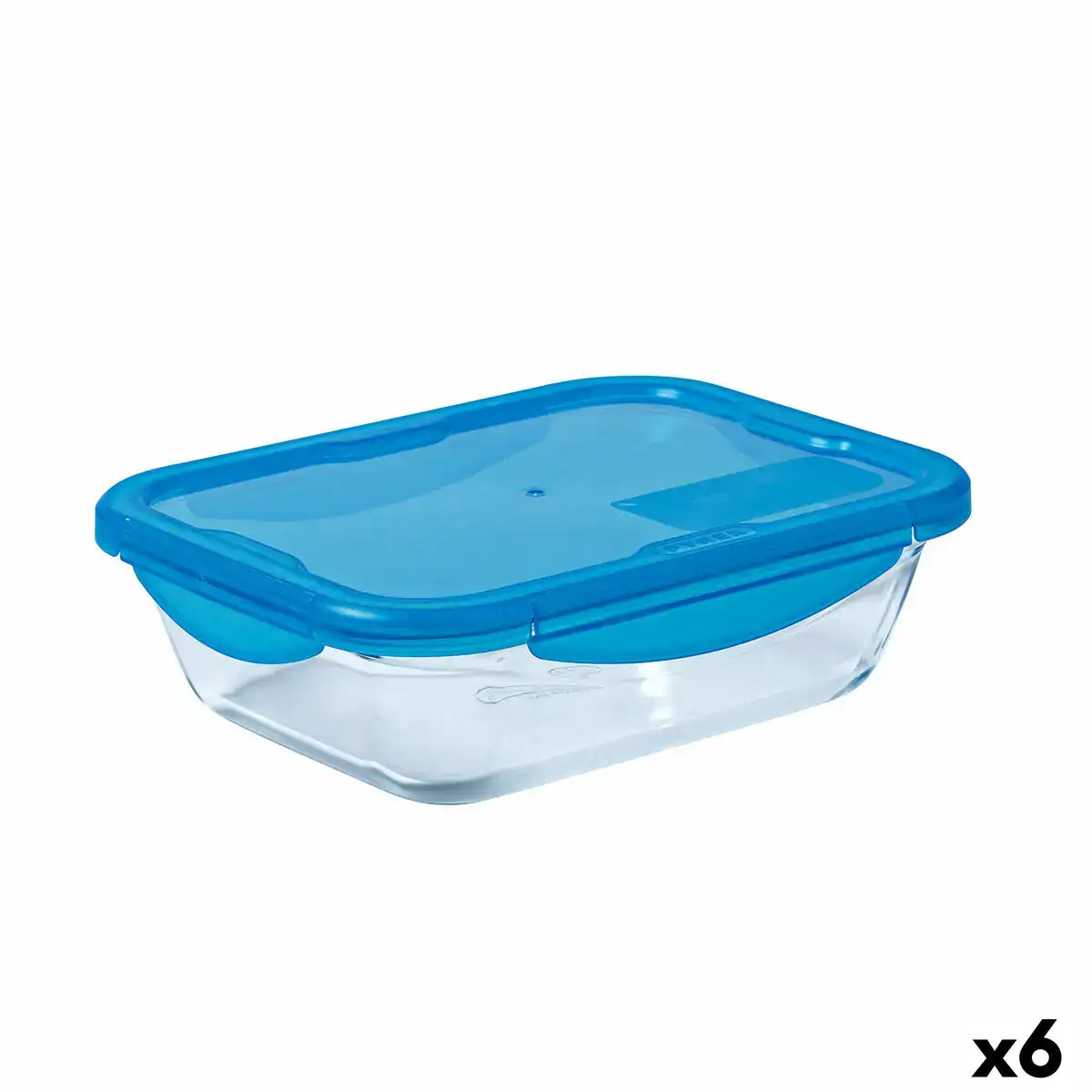 Boite a lunch hermetique pyrex cook go bleu verre 800 ml 6 unites _2100. DIAYTAR COTE D'IVOIRE - Votre Destination Shopping de Choix. Explorez notre boutique en ligne et découvrez des trésors qui reflètent votre style et votre passion pour l'authenticité.