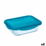 Boite a lunch hermetique pyrex cook go bleu verre 800 ml 6 unites _3102. Bienvenue chez DIAYTAR COTE D'IVOIRE - Où Chaque Achat Fait une Différence. Découvrez notre gamme de produits qui reflètent l'engagement envers la qualité et le respect de l'environnement.