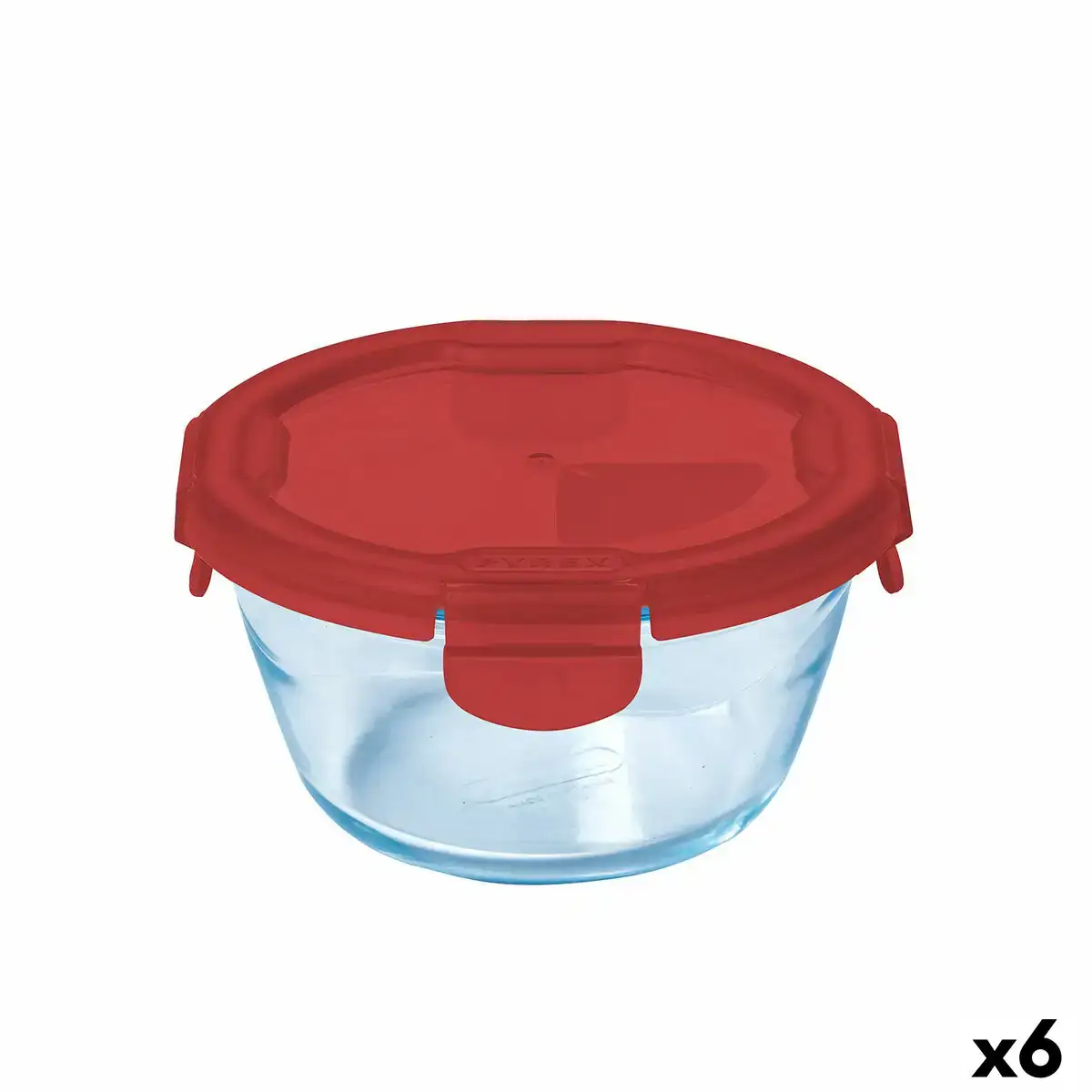 Boite a lunch hermetique pyrex cook go rouge verre 600 ml 6 unites _3204. DIAYTAR COTE D'IVOIRE - Votre Passage Vers l'Excellence Shopping. Découvrez un catalogue en ligne qui offre une expérience d'achat exceptionnelle, avec des produits soigneusement sélectionnés pour satisfaire tous les goûts.