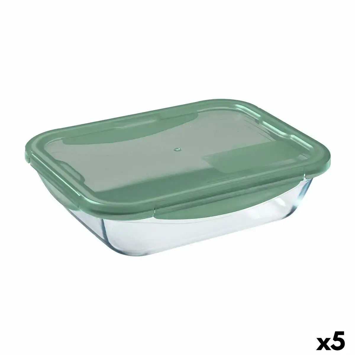 Boite a lunch hermetique pyrex cook go vert verre 1 7 l 5 unites _6129. Bienvenue chez DIAYTAR COTE D'IVOIRE - Où Chaque Achat est un Geste d'Amour. Découvrez notre sélection minutieuse et choisissez des articles qui témoignent de votre passion.
