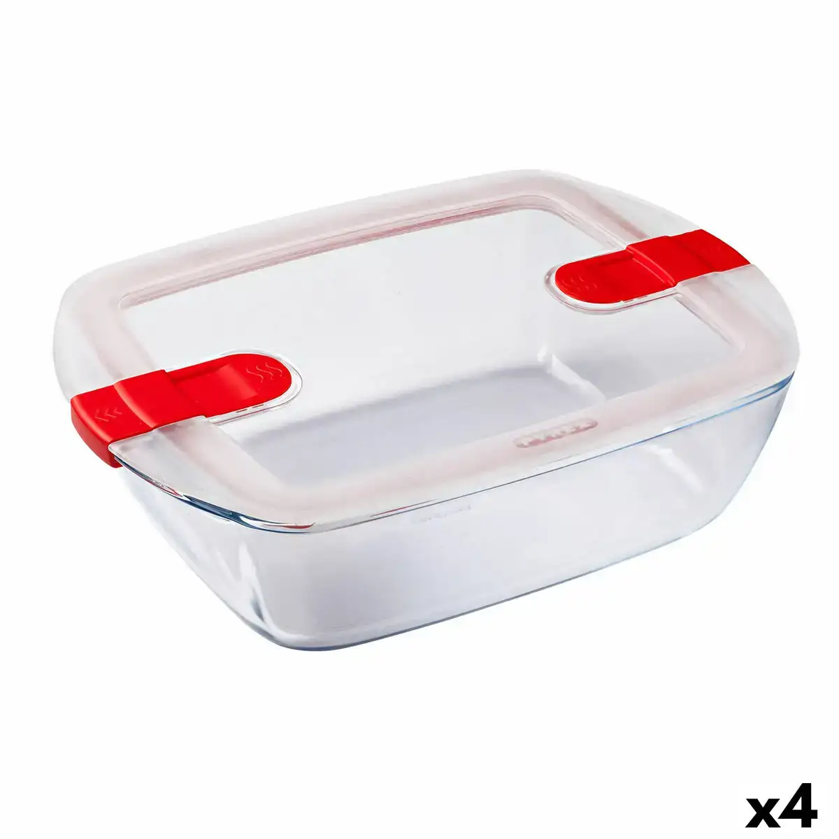 Boite a lunch hermetique pyrex cook heat 2 5 l transparent verre 4 unites _2844. DIAYTAR COTE D'IVOIRE - Votre Portail vers l'Extraordinaire. Parcourez nos collections et découvrez des produits qui vous emmènent au-delà de l'ordinaire, créant une expérience de shopping mémorable.