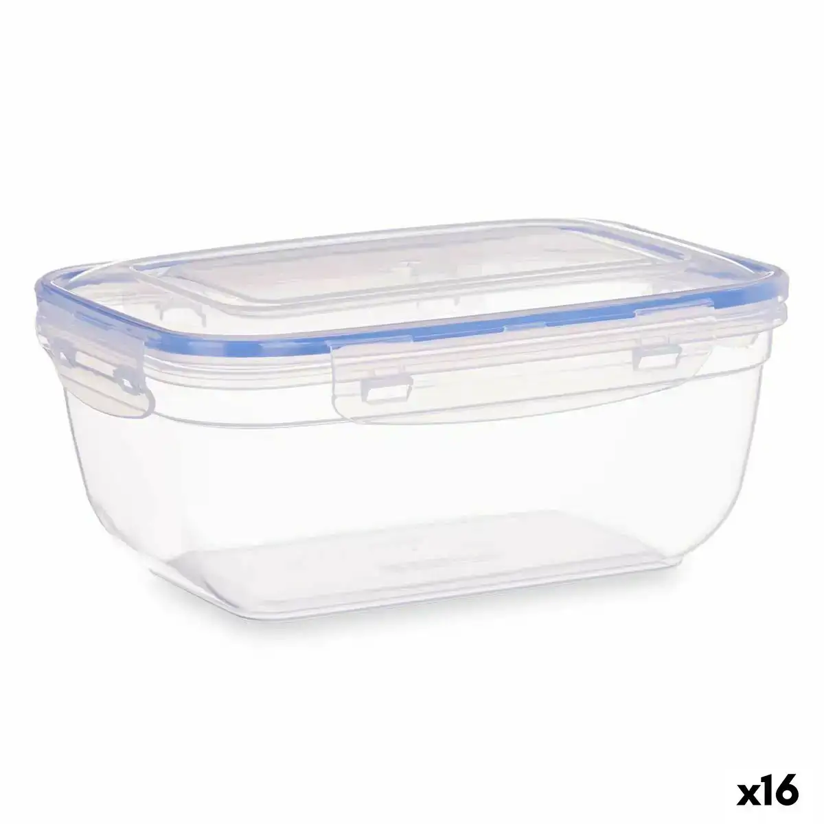 Boite a lunch hermetique rectangulaire transparent polypropylene 2 3 l 17 x 10 5 x 23 cm 16 unites _6740. DIAYTAR COTE D'IVOIRE - Où Choisir Devient une Découverte. Explorez notre boutique en ligne et trouvez des articles qui vous surprennent et vous ravissent à chaque clic.