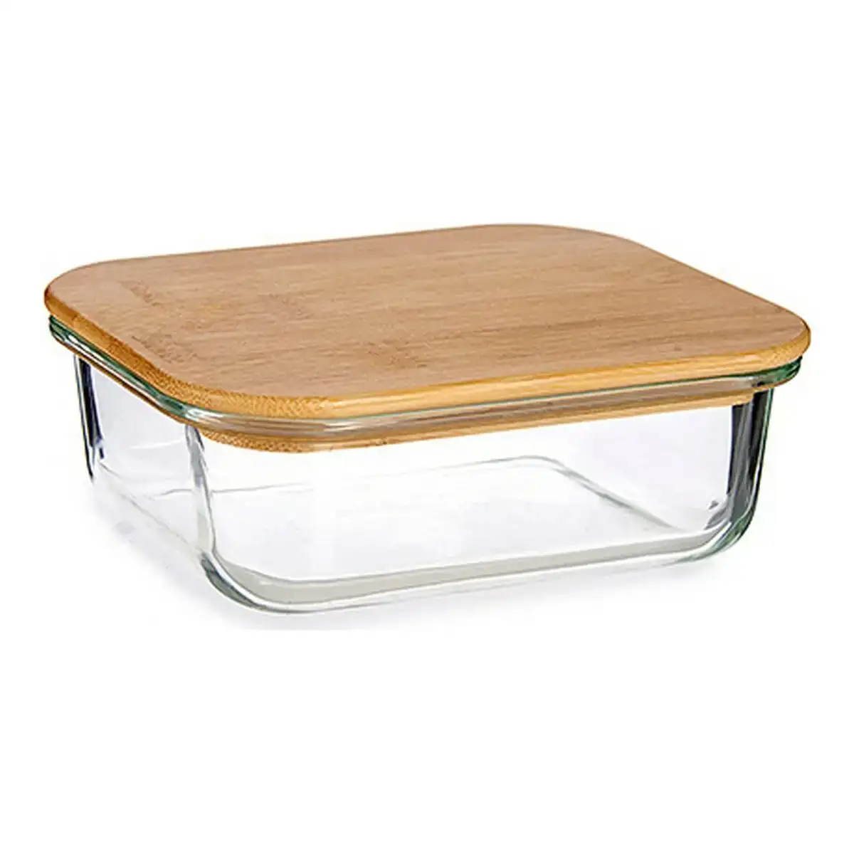 Boite a lunch hermetique transparent bambou 640 ml _1091. Bienvenue sur DIAYTAR COTE D'IVOIRE - Là où le Shopping Devient une Aventure. Explorez notre catalogue et dénichez des trésors qui élargiront votre horizon shopping.