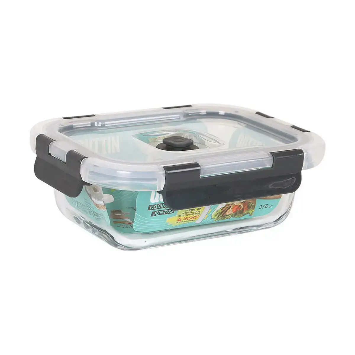 Boite a lunch quttin rectangulaire 15 8 x 11 8 x 5 8 cm 375 ml_7843. DIAYTAR COTE D'IVOIRE - Votre Passage vers l'Élégance Abordable. Explorez notre collection où chaque produit est choisi pour sa qualité et son accessibilité, incarnant ainsi l'essence du Côte d'Ivoire.