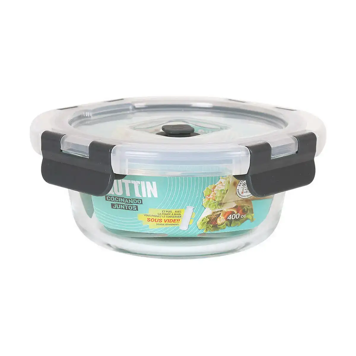 Boite a lunch quttin ronde 400 ml o 15 x 6 2 cm _3636. DIAYTAR COTE D'IVOIRE - Là où Chaque Produit a son Histoire. Découvrez notre gamme de produits, chacun portant en lui le récit de l'artisanat et de la passion, pour vous offrir une expérience de shopping authentique.