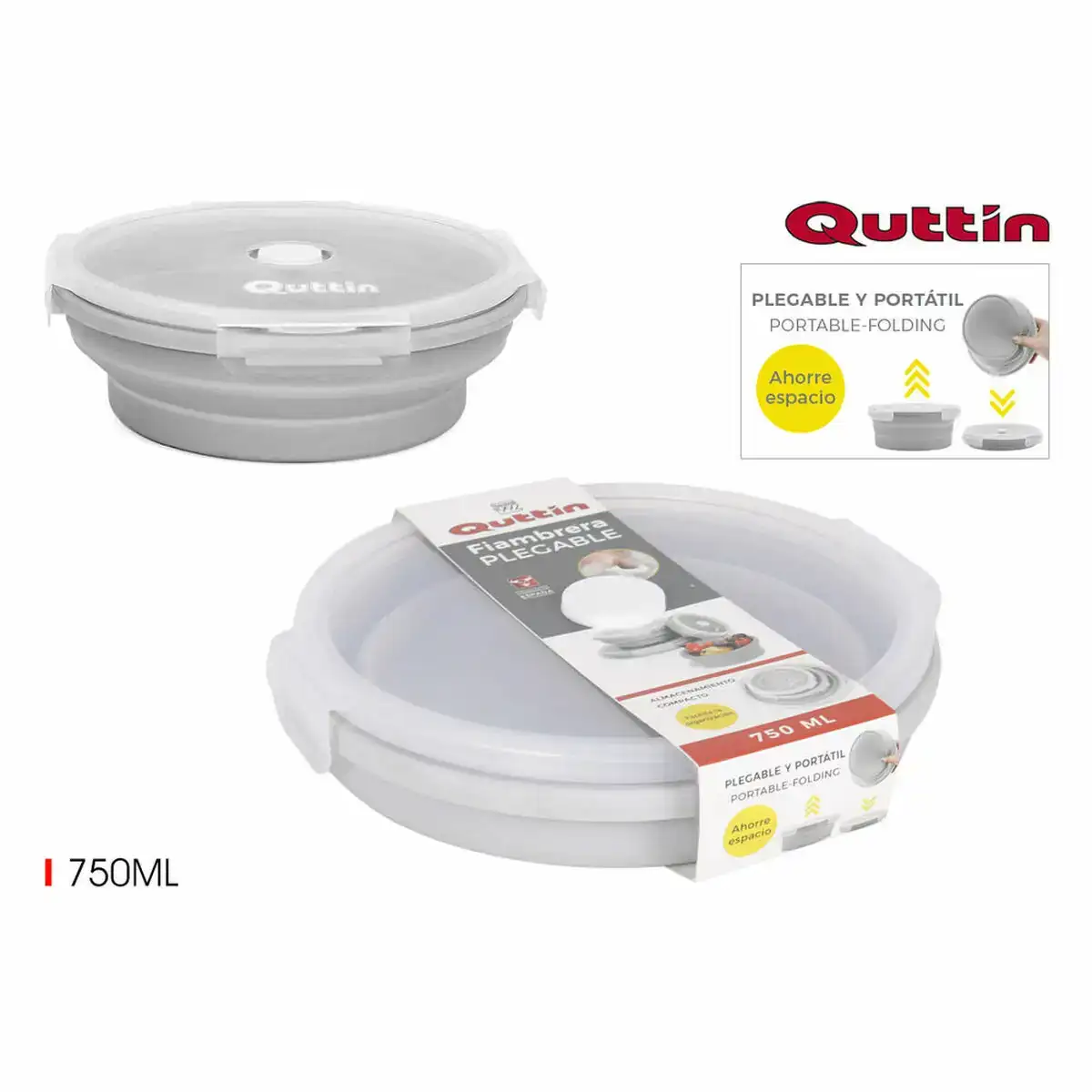 Boite a lunch quttin rouge silicone 750 ml 17 x 7 cm _5137. DIAYTAR COTE D'IVOIRE - L'Art de Choisir, l'Art de Vivre. Parcourez notre boutique en ligne et choisissez parmi des produits de qualité qui ajoutent de l'élégance à votre quotidien.