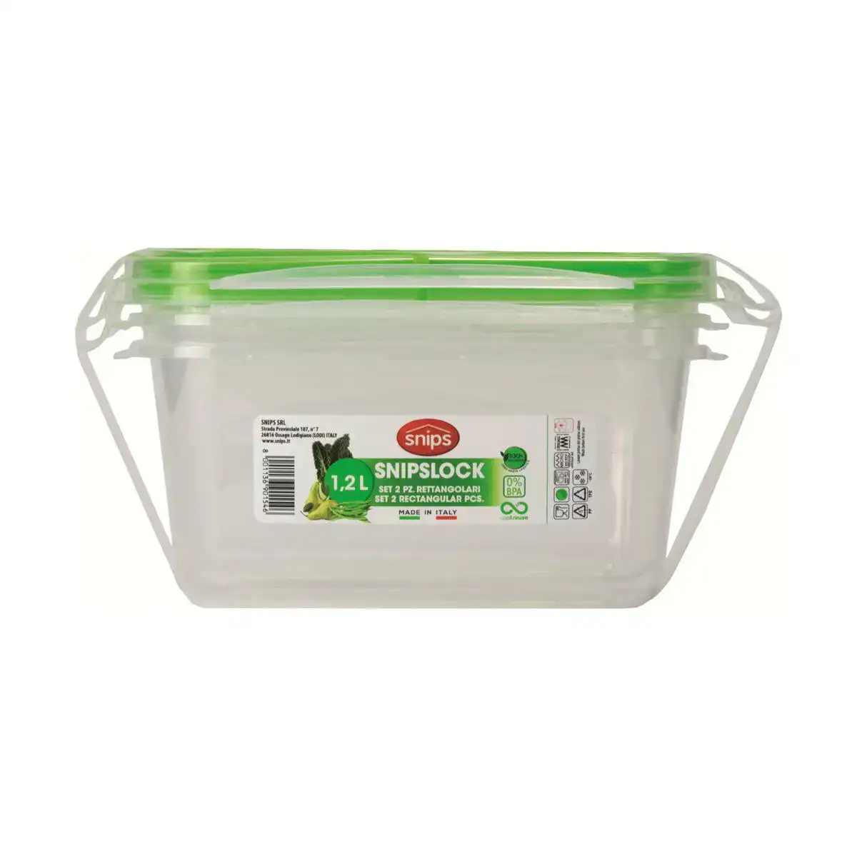 Boite a lunch snips 1 2 l fermeture hermetique 2 unites _7925. DIAYTAR COTE D'IVOIRE - Où Choisir Devient une Découverte. Explorez notre boutique en ligne et trouvez des articles qui vous surprennent et vous ravissent à chaque clic.