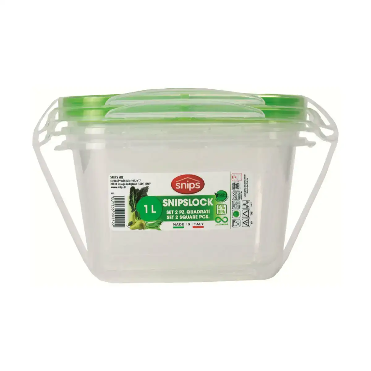 Boite a lunch snips 1 l fermeture hermetique 2 unites _9419. DIAYTAR COTE D'IVOIRE - Là où Chaque Produit a son Histoire. Découvrez notre gamme de produits, chacun portant en lui le récit de l'artisanat et de la passion, pour vous offrir une expérience de shopping authentique.
