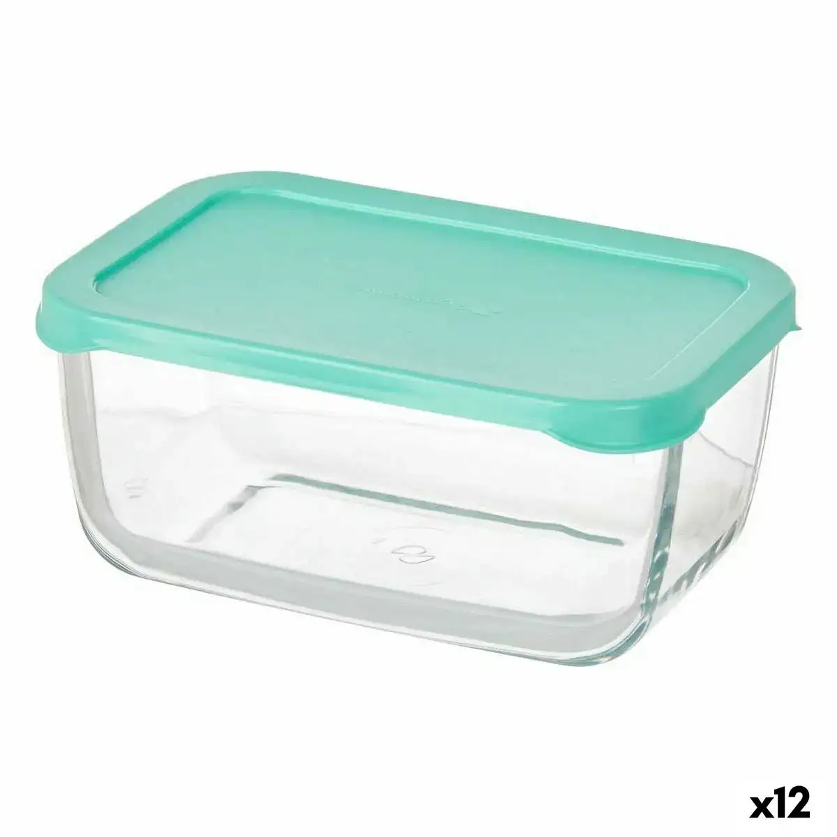 Boite a lunch snow 790 ml vert transparent verre polyethylene 12 unites _8541. DIAYTAR COTE D'IVOIRE - Où Choisir est un Plaisir Responsable. Parcourez notre catalogue et choisissez des produits qui incarnent notre engagement envers des pratiques durables et éthiques.