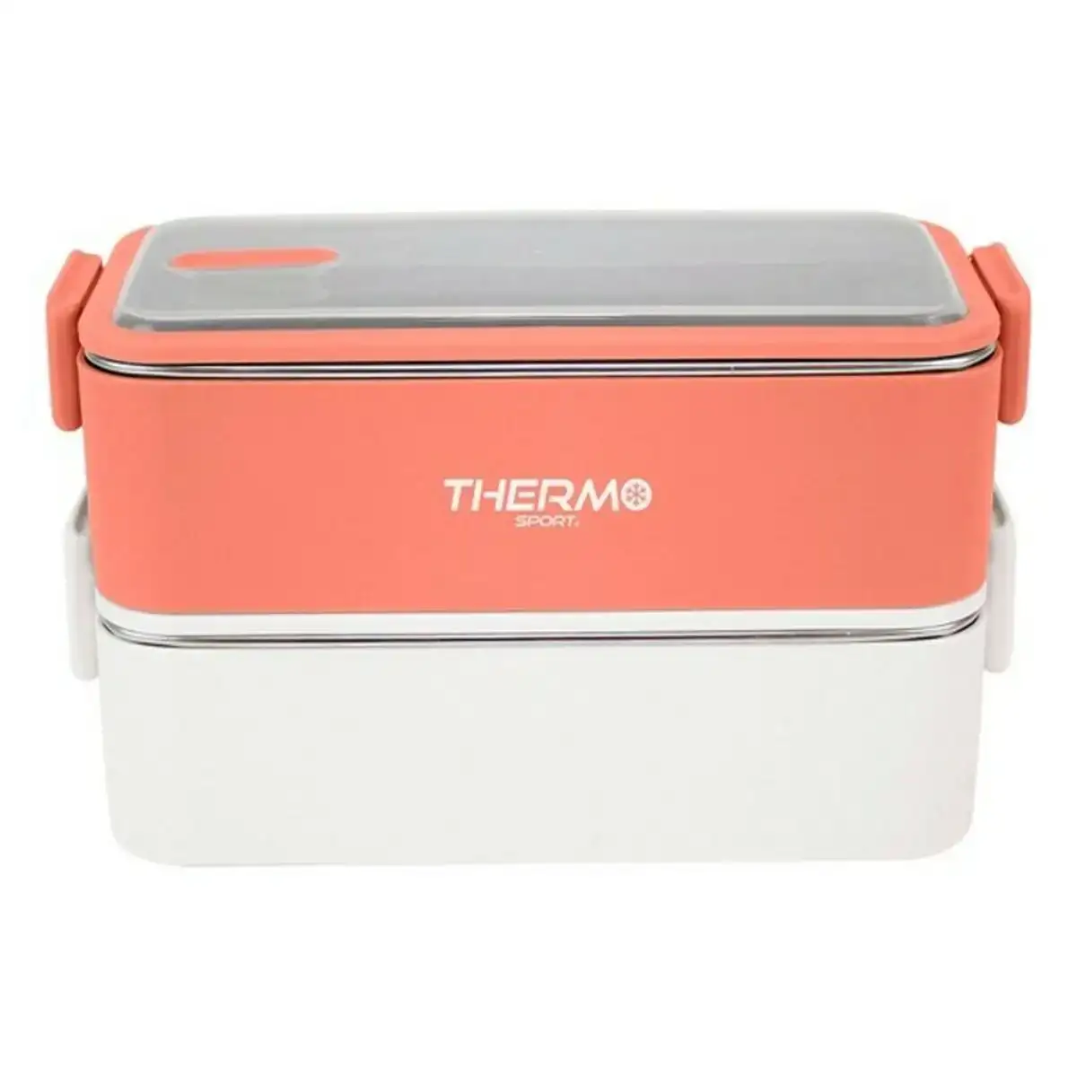 Boite a lunch thermosport rectangulaire thermique 1100 ml 2 x 550 ml _9397. DIAYTAR COTE D'IVOIRE - Où Chaque Produit est une Histoire à Raconter. Découvrez notre sélection de produits qui vous permettent de créer votre propre récit à travers vos achats.
