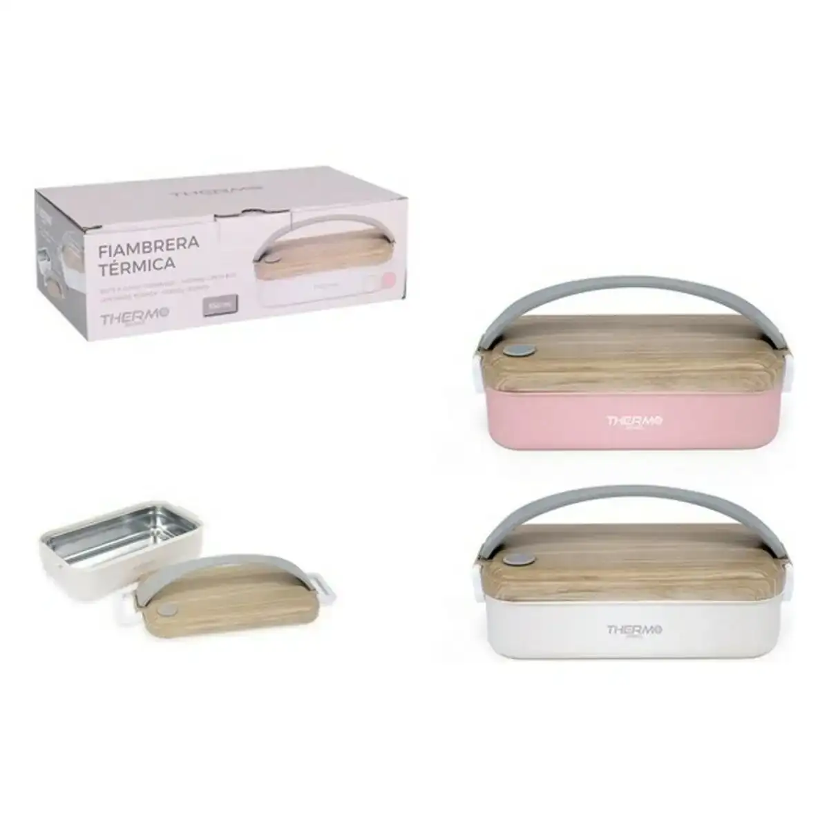 Boite a lunch thermosport thermique rectangulaire 550 ml _6451. DIAYTAR COTE D'IVOIRE - Votre Passage vers l'Élégance Abordable. Explorez notre collection où chaque produit est choisi pour sa qualité et son accessibilité, incarnant ainsi l'essence du Côte d'Ivoire.